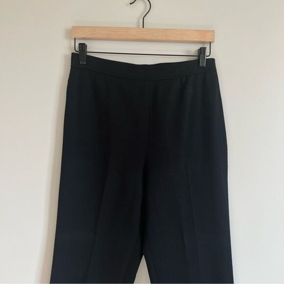 Vintage Givenchy Sport Pants Wool Blend Black Pull On Sz 12 - Picture 11 of 12